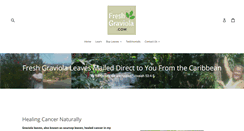 Desktop Screenshot of freshgraviola.com